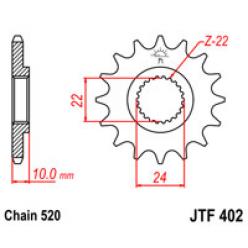 Звездочка передняя JT Sprockets (шаг 520 ) JT JTF402